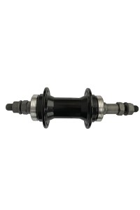 Втулка алюминиевая задняя на промподшипнике ( Disc-Brake) Black 36H